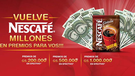 Nescafé lanzó la campaña “Millones en premios para vos”
